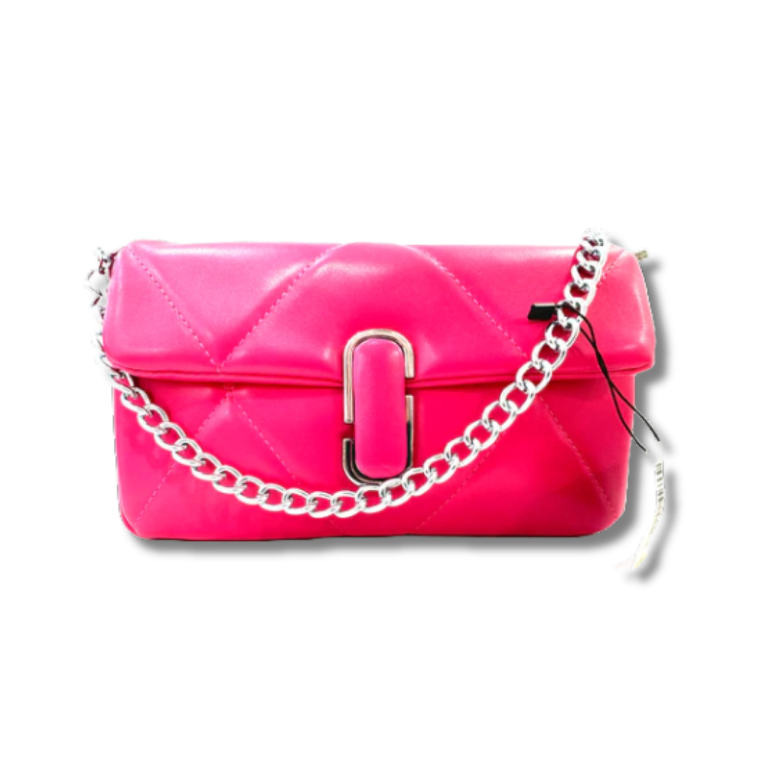 MJ Camera Bag Silver Chain