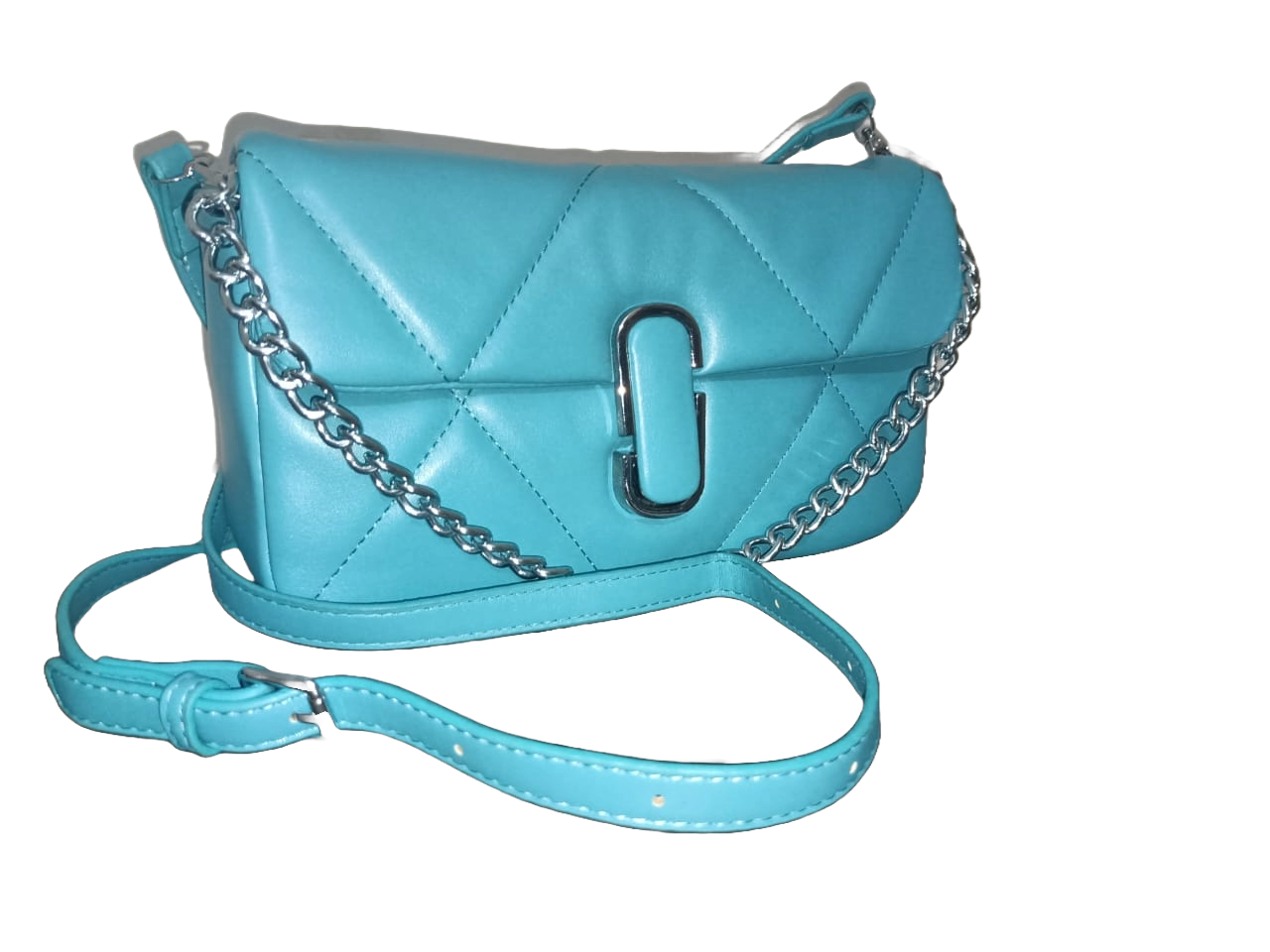 MJ Camera Bag Silver Chain