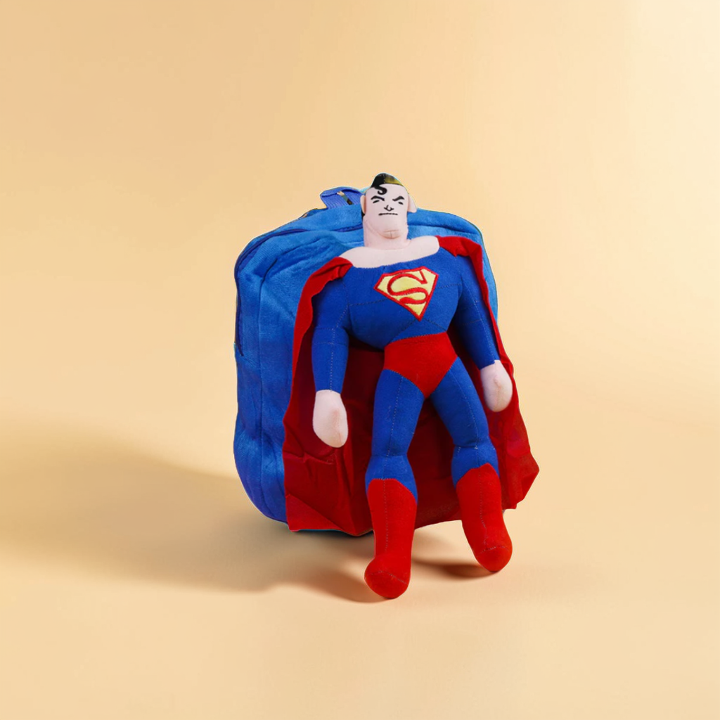 Baby Backpack Plush - Superman Character
