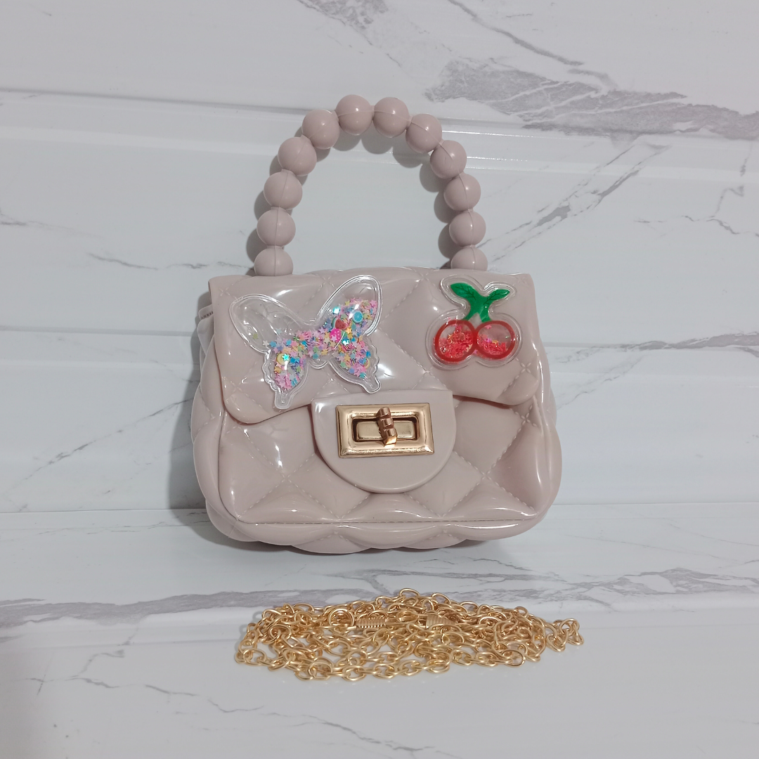 Silicon Kid Purse (Butterfly and cherries Mini)