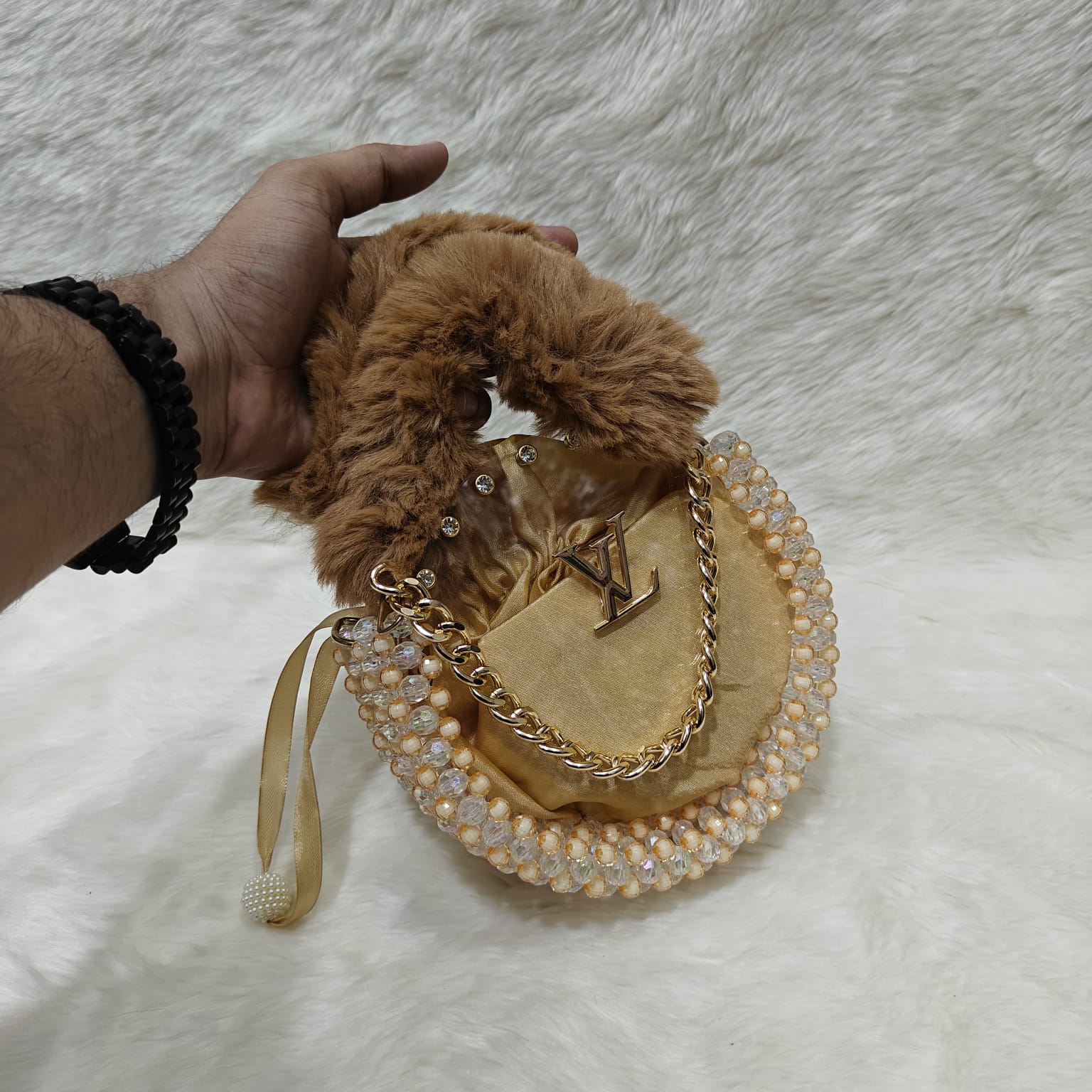 Beaded Pouch