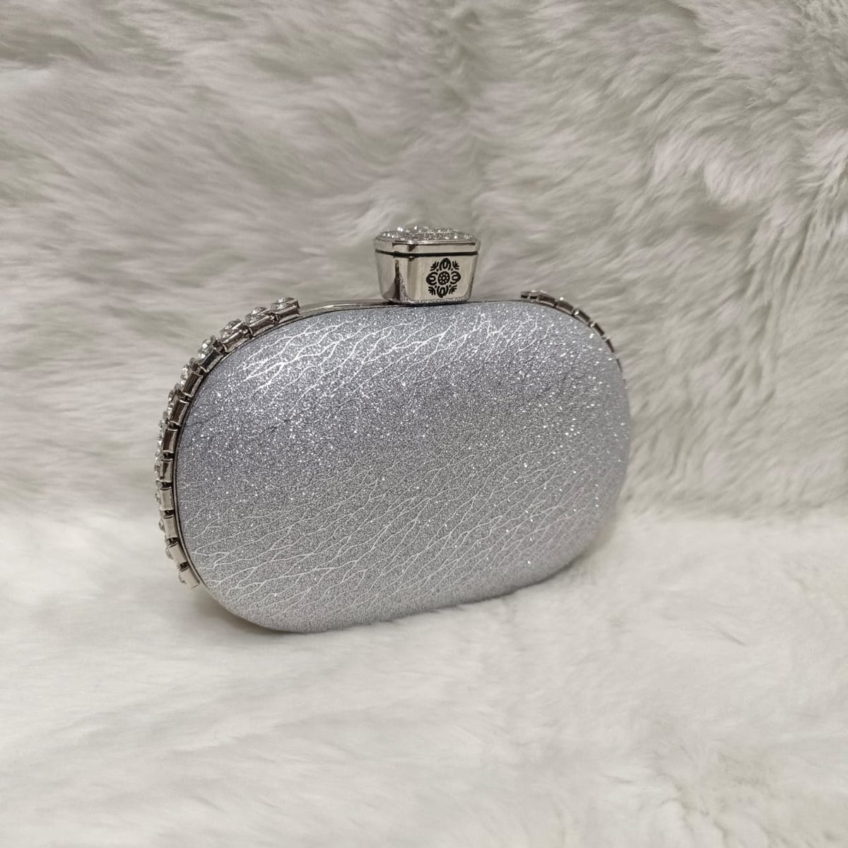 Bridal Clutch (Round Sided)