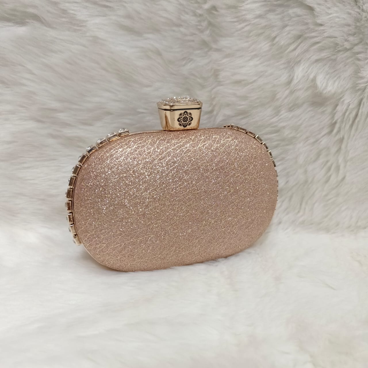 Bridal Clutch (Round Sided)