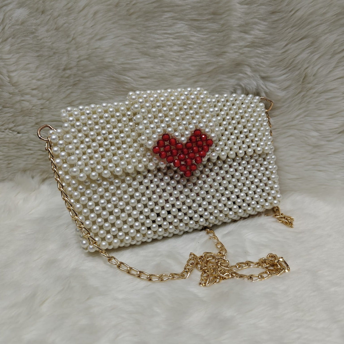 Pearl Beaded Bag