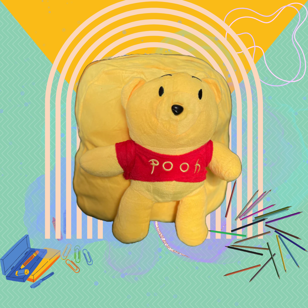 Baby Backpack Plush - POOH Character