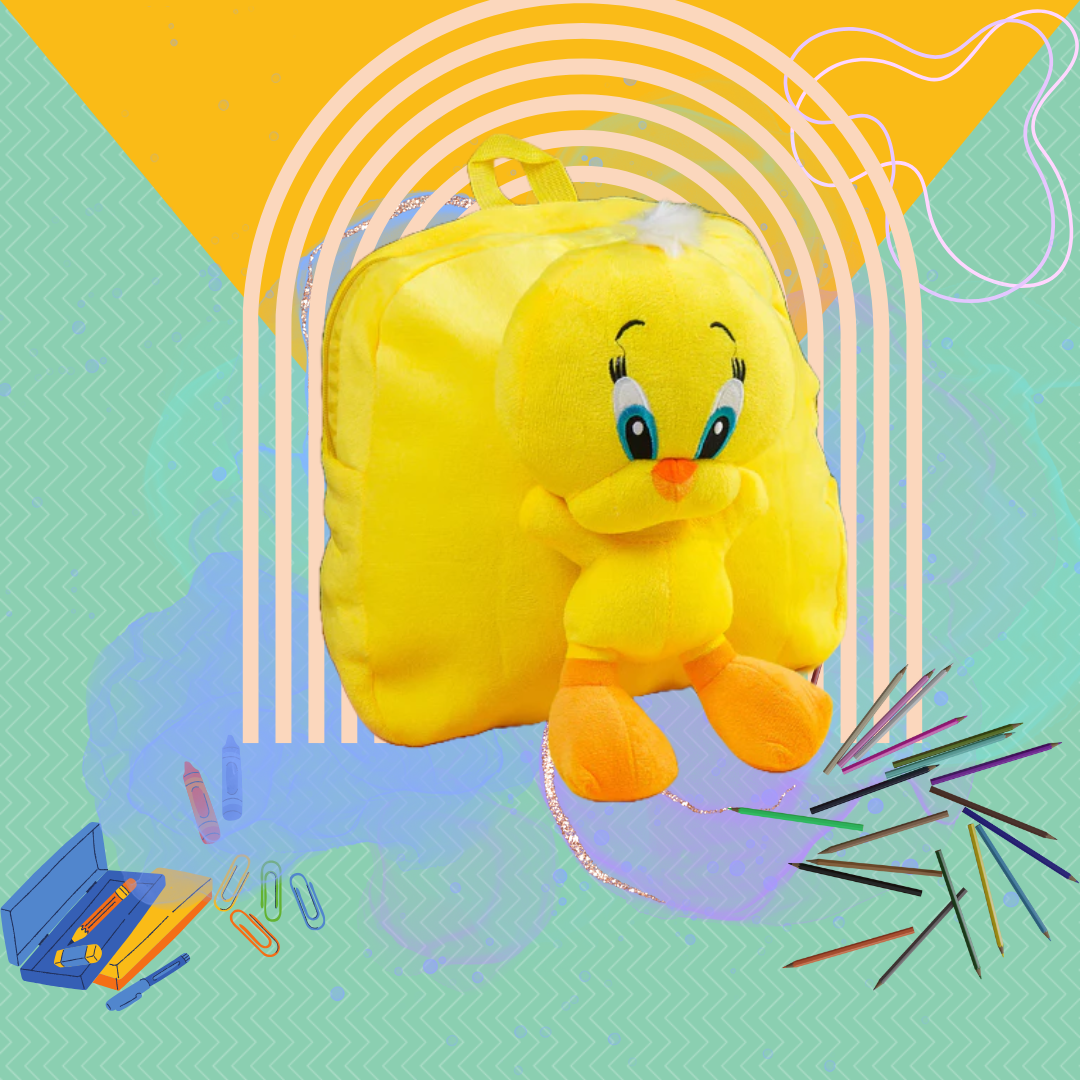 Baby Backpack Plush - Tweety Character