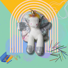 Baby Plush Backpack - Unicorn Character